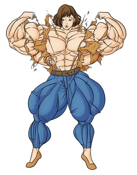 Mizuki Color By Rssam Art Art Girl Female Muscle Growth