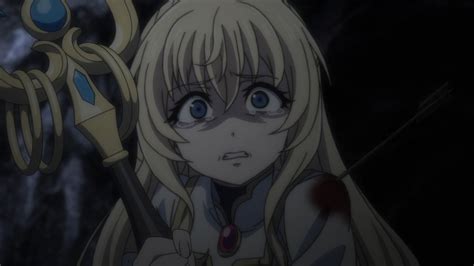 The goblin cave thing has no scene or indication that female goblins exist in that universe as all the male goblins are living together and capturing male adventurers to constantly mate with. Goblin Slayer T.V. Media Review Episode 1 | Anime Solution