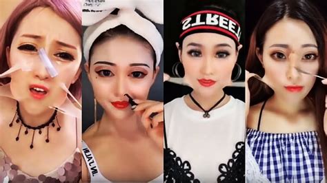 viral asian makeup transformations 😱 asian makeup tutorials compilation 3 💄 youtube