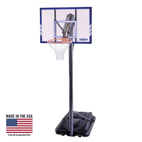 Lifetime 44 Adjustable Portable Basketball Hoop 71546