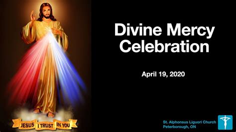 Divine Mercy Sunday Celebration Youtube