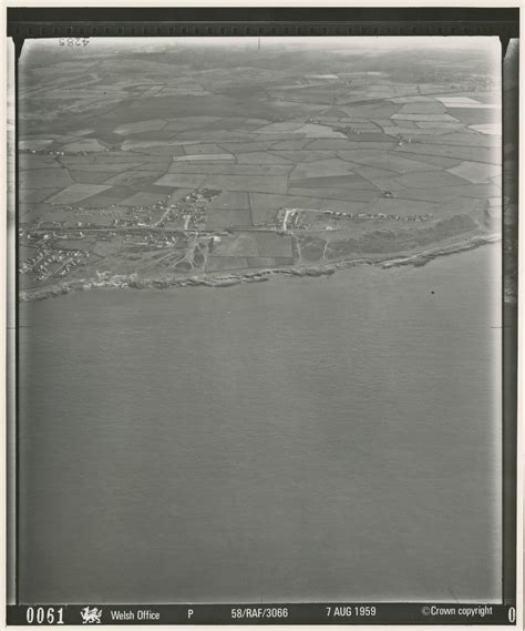 Aerial Photograph 0061 Ogmore By Sea And Part Of Southerndown Peoples