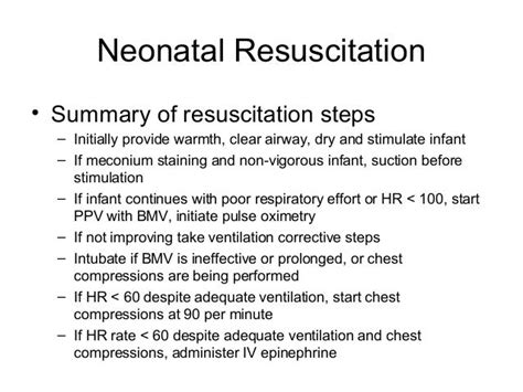 Neonatal Resuscitation Dr Wylie 71714