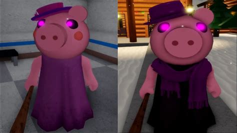 Old Vs New Grandmother Jumpscare Roblox Piggy RP YouTube