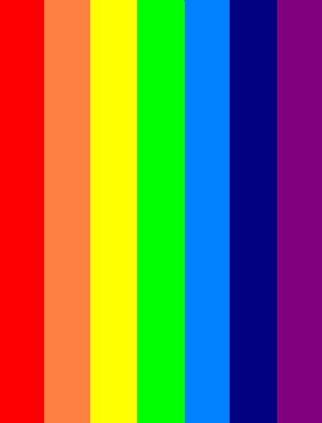 Rainbow Colors Png Online Image Arcade