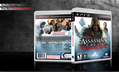Assassin S Creed Revelations Playstation Box Art Cover By Backin Minutes