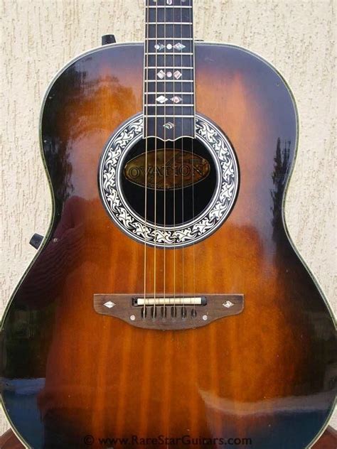 A dreadnought body tends to have a deeper, warmer sound than a concert or parlor guitar. Cat Stevens Ovation - Rare Star Guitars | Rare Star ...