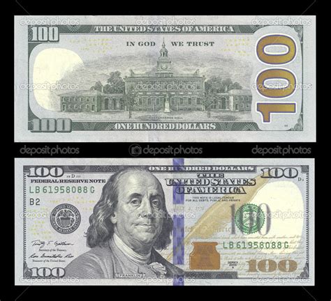 New 100 Dollar Bill Actual Size