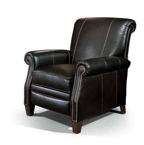 Leather Pressback Reclining Chair 704 33l By Smith Brothers At Missouri