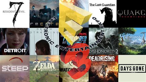 E3 2016 Every Games Tous Les Jeux Youtube