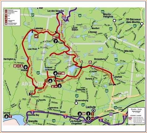 Quebec Snowmobile Trail Maps Map Resume Examples
