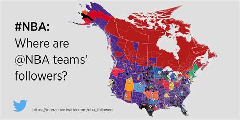 Find Out Where Twitter Followers Come From For Every Team With