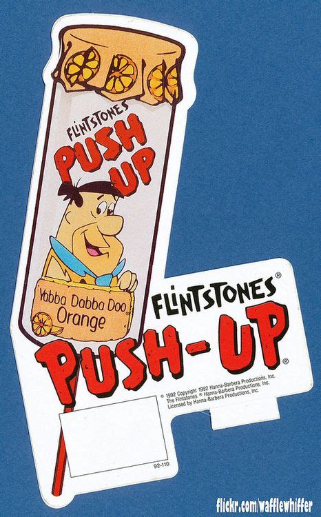 Anyone else remember when they had pop rocks in them or something similar? Flintstones Push-Ups | Reмιnιcιng ♥︎ | Pinterest | The ...