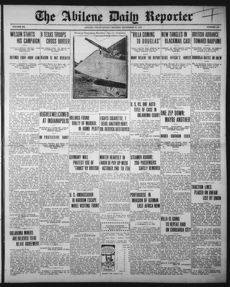 The Abilene Daily Reporter (Abilene, Tex.), Vol. 20, No. 163, Ed. 1