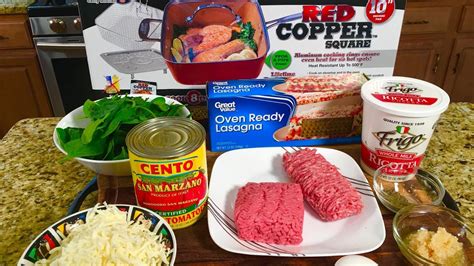 Pop a delicious pork loin on the stove top or a tasty pie in the oven. Red Copper Square Pan - AS SEEN ON TV (Mile High Lasagna ...