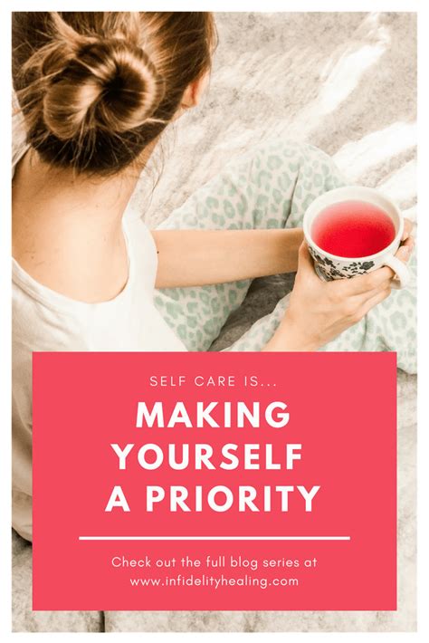 how to make your self care a top priority even when you re dealing with your partner s