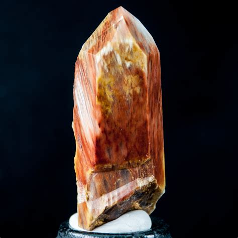 Amphibole Quartz Crystal 55X6 Fire Minerals