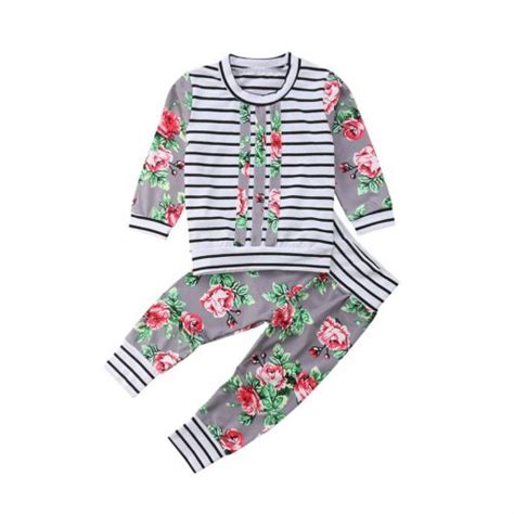 Focusnorm New Fashion Baby Boys Girls Kids Toddler Long Sleeve T Shirt