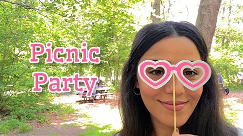 Week End Vlog Picnic Party Parc Floral Youtube