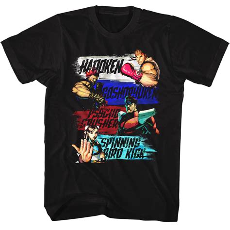 Street Fighter Shirt Show Me Your Moves Black T Shirt Street Fighter