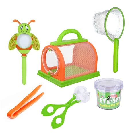 Pompotops Children's Outdoor Adventure Insect Cage, Magnifying Glass