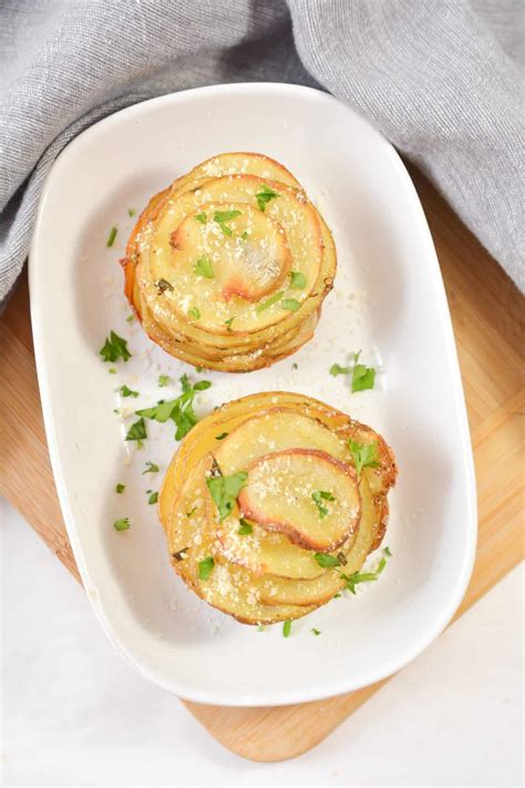 Sliced Potatoes In A Muffin Tin Sweet Peas Kitchen