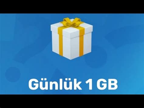 Turkcell Günde GB İnternet Hediye YouTube