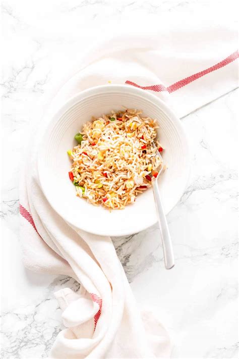 The exact amount of time it takes will depend entirely on how much leftover rice you have. How To Make Air Fryer Fried Rice - Fast Food Bistro