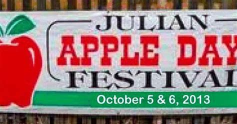 All About Ramona Ca Julian Apple Days Festival Oct 5 And 6 2013