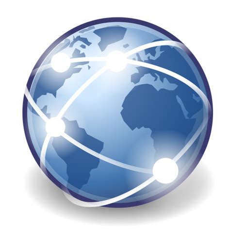 Connected Globe Vector Icon Public Domain Vectors