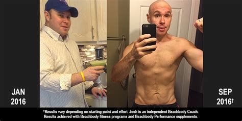 Beachbody Results Josh Lost 92 Pounds In Eight Months Bodi