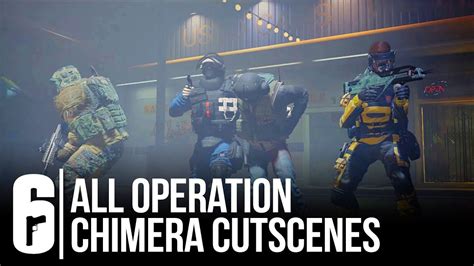 All Operation Chimera Cutscenes Rainbow Six Siege All Death