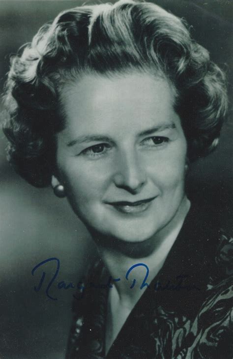 margaret thatcher hand signed photo autographed uk gb prime minister original ebay