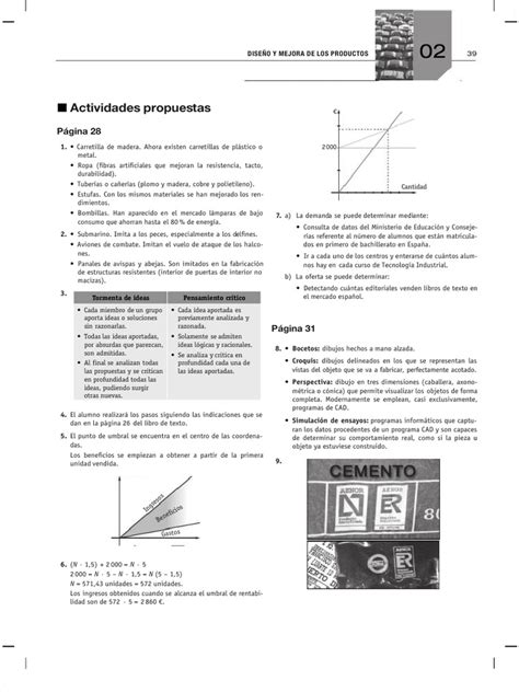 unidad 2 tecnologia industrial 1 mc graw hill pdf mercado economía diseño