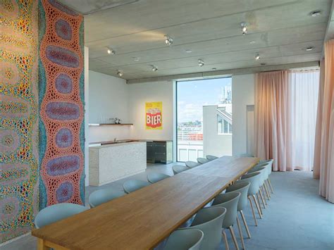 Creative Building with Linear Pattern in Amsterdam