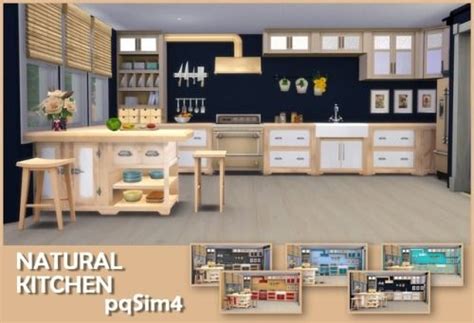 Pin By Nappily D On Sims4hood Sims 4 Kitchen Sims Sims 4