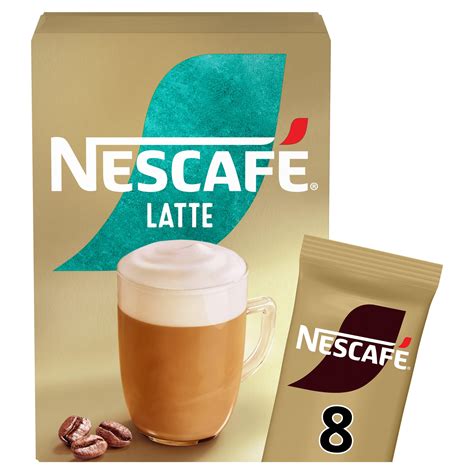 Nescafe Latte Instant Coffee 8 X 18g Sachets Instant And Ground Coffee