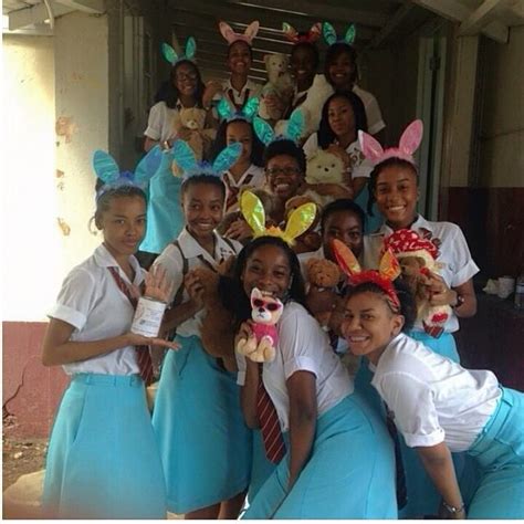 Wolmers Girls School Life High School Black Future Kingston Jamaica