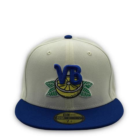 New Era Vero Beach Dodgers Chromeroyal 59fifty Fitted Hat