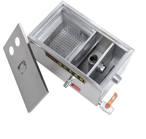 Propfe Commercial Grease Trap Stainless Steel Grease Trap Interceptor
