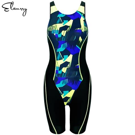 2018 women one piece sport swimsuit plus size swimwear print new swimming bodysuit beach wear