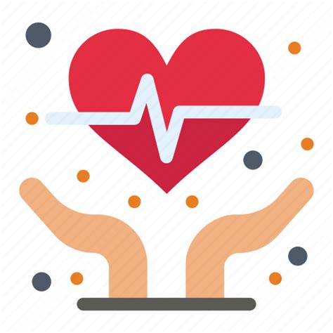 Cardiogram Care Health Heart Icon