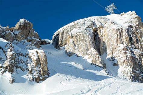 Corbets Couloir Is Open And Skiers Are Going Huge