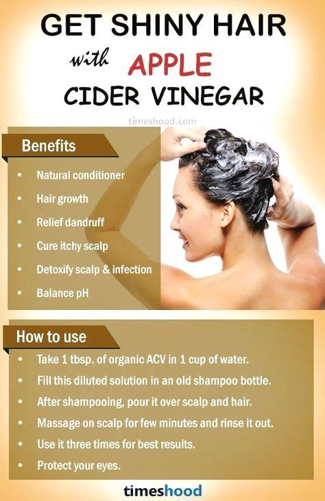 How To Use Apple Cider Vinegar For Hair Growth Benefits Of Apple Cider