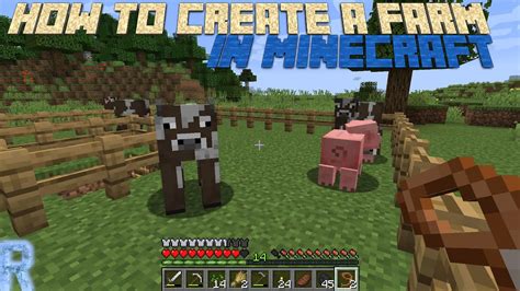 Minecraft How To Tame And Breed Animals Youtube