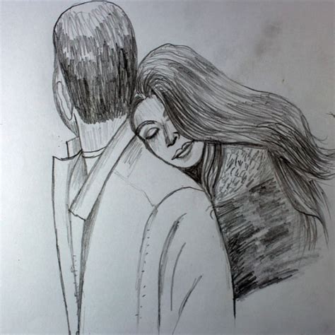 Romantic Love Drawings For Girlfriend