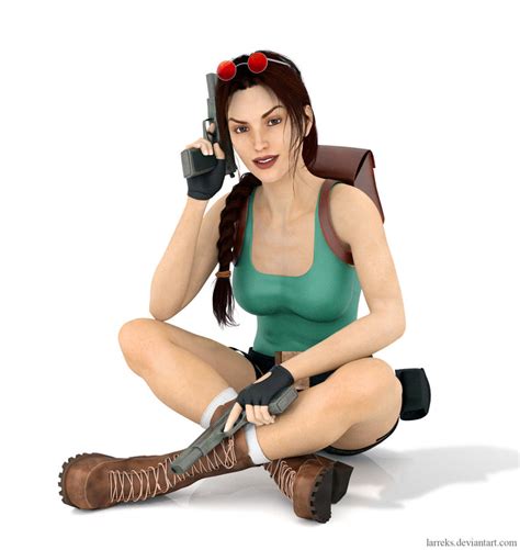 Lara Croft Classic By Larreks On DeviantArt