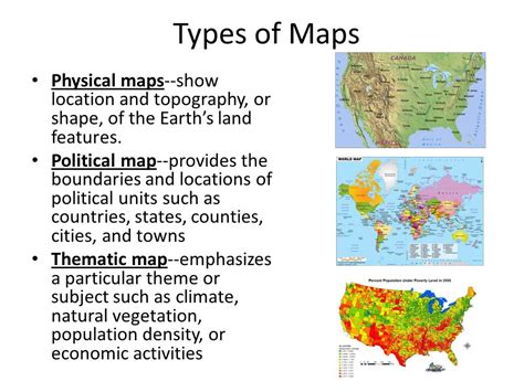 Difference Between Political Map And Physical Map