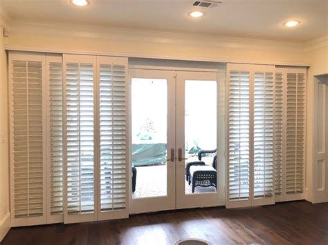 Visit horizonshutters.com for quality custom wood indoor shutters. The Best Window Treatments for Sliding Doors in 2020 ...
