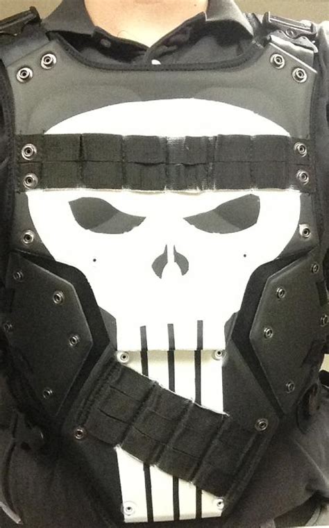 Self Finally Finished Modding Painting Body Armor For Punisher